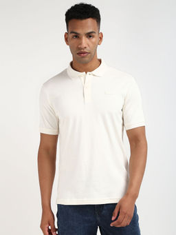 Calvin Klein - Men Off White Color Polo T-Shirt