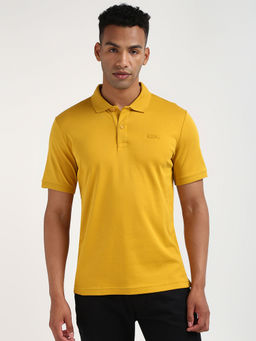 Calvin Klein - Men Yellow Color Polo T-Shirt