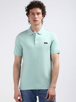 Calvin Klein - Men Green Color Polo T-Shirt
