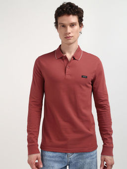Calvin Klein - Men Red Color Polo T-Shirt
