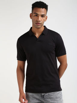 Calvin Klein - Men Black Color Polo T-Shirt