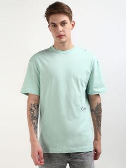 Calvin Klein - Men Green Color T-Shirt
