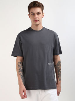 Calvin Klein - Men Grey Color T-Shirt