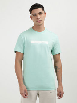 Calvin Klein - Men Green Color T-Shirt