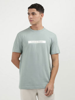 Calvin Klein - Men Green Color T-Shirt