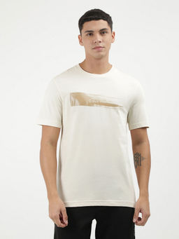 Calvin Klein - Men Beige Color T-Shirt
