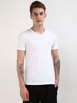 Calvin Klein - Men White Color T-Shirt