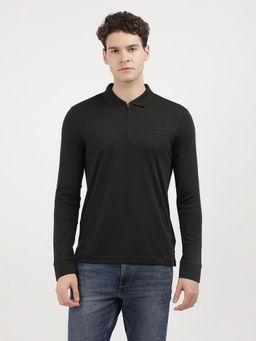 Calvin Klein - Men Black Color Polo T-Shirt