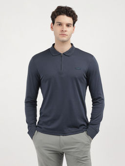 Calvin Klein - Men Blue Color Polo T-Shirt