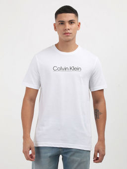 Calvin Klein - Men White Color T-Shirt