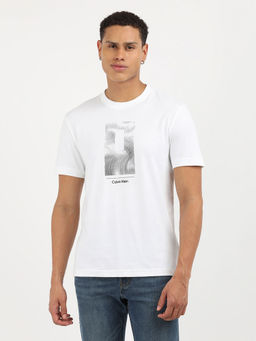 Calvin Klein - Men White Color T-Shirt
