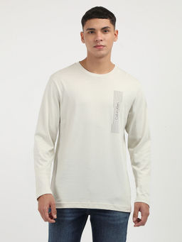 Calvin Klein - Men Off White Color T-Shirt