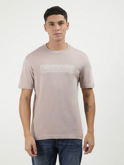 Calvin Klein - Men Beige Color T-Shirt