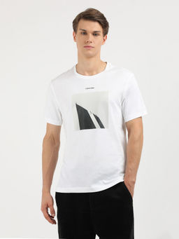 Calvin Klein - Men White Color T-Shirt