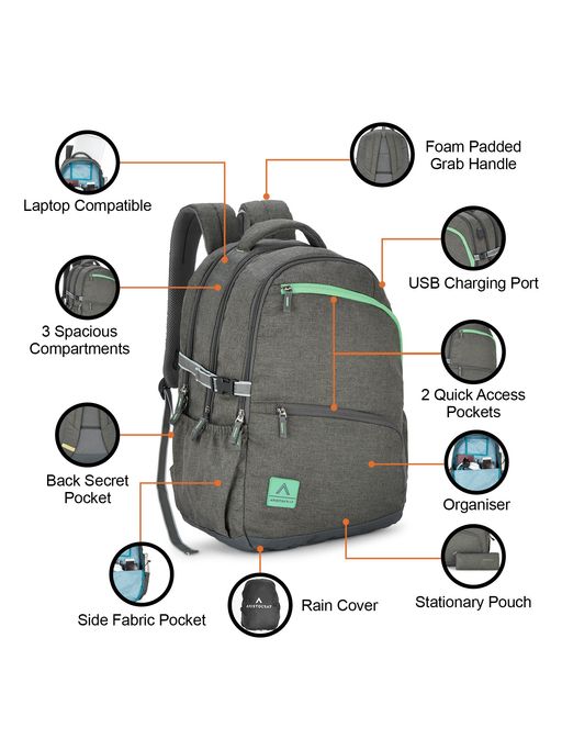 40l backpack carry on with layflat laptop Velaybor Expandable Travel Anti-Theft & Lay-Flat Deuter Aircontact Pro 75+15 Color:A28-CHOICEDDC_YJ-22 scs2024 resistant 630D CORDURA nylon
