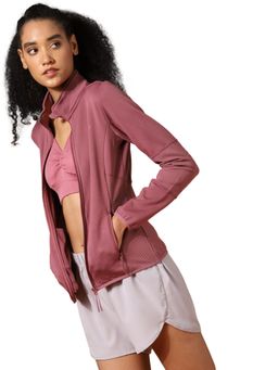 ONLY - Play Women Solid-plain Maroon Jacket