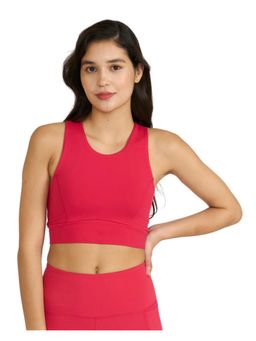 Hunnit - Zen 2 in 1 Round Neck Tank Top - Pink