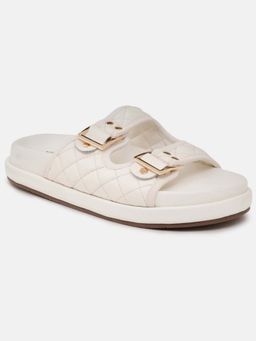 U.S. POLO ASSN. - Women Off White Eun-mi Footbed Sandals