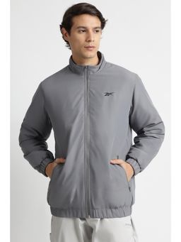 Reebok - Men Printed Jackets - Grey