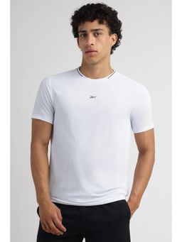 Reebok - Men Textured T-shirt - White