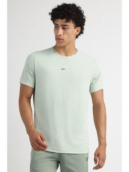 Reebok - Men Textured T-shirt - Green