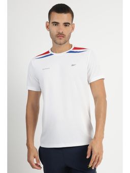 Reebok - Men Colorblock T-shirt - White