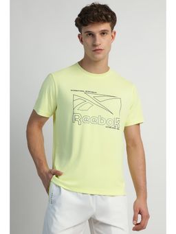 Reebok - Men Printed T-shirt - Green