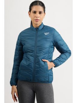 Reebok - Women Solid Jackets - Blue