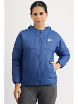 Reebok - Women Solid Jackets - Blue