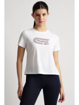 Reebok - Women Printed T-shirts - White