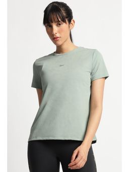 Reebok - Women Textured T-shirts - Green