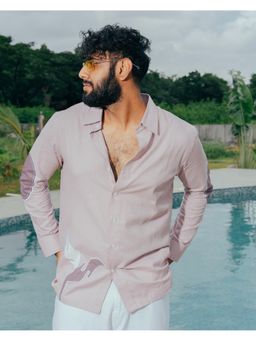 RE-FYND - Trellis Rose Men's Pink Shirt