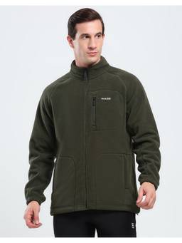 Rock.it - Men's Olive Full Sleeve Sweatshirt