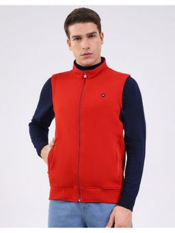Monte Carlo - Rust Sleeveless Sweatshirt