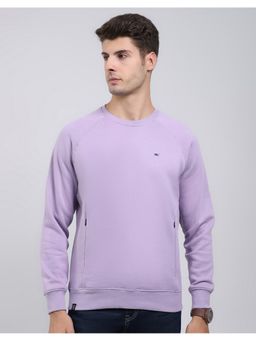 Monte Carlo - Lavender Round Neck Full Sleeve Sweatshirt