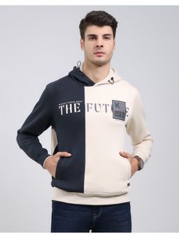 Monte Carlo - Grey Hooded Neck Full Sleeve Hoodie