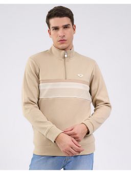Monte Carlo - Beige Full Sleeve Sweatshirt