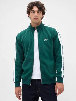 GAP - Men's Green Striped Raglan Sleeve Oversized Sweatshirt