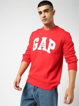 GAP - Men's Red Logo Sweatshirt