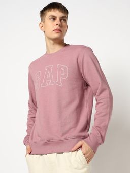 GAP - Men's Mauve Logo Sweatshirt