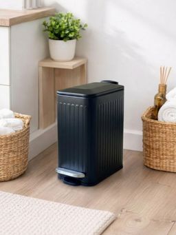 Mason Home - Black Verve Metallic Dustbin