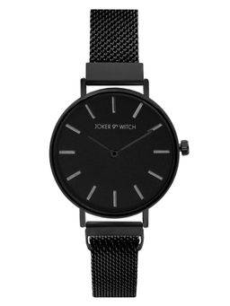 Joker and Witch - Black Stainless Steel Watch - AMWW415