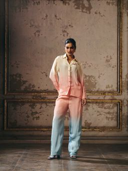 Masumi Mewawalla - Peach Ombre Co-Ord (Set of 2)