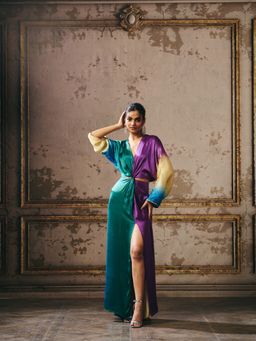 Masumi Mewawalla - Multicolour Ombre Maxi Dress