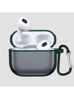 GRIPP - Bolt Matte case + Keyring Hook for Airpods 3 - Green
