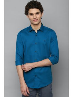 Allen Solly - Men Blue Full Sleeves Casual Shirt