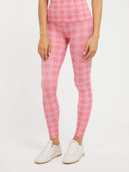 Guess - All Over 4G Logo Pink Legging