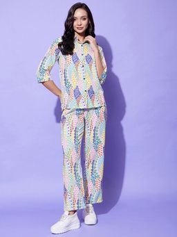 StyleStone - Womens Multi-Color Co-Ord