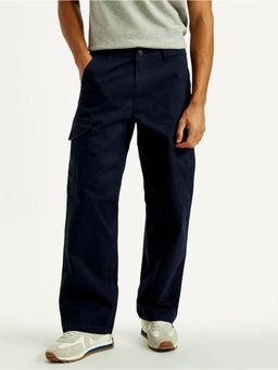 Levi's - Mens Navy Blue Slim Fit Cargo Trousers