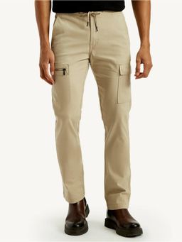 Levi's - Mens Beige Slim Fit Cargo Trousers